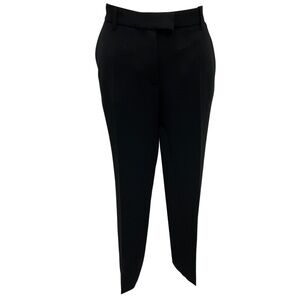 BARBARA BUI BLACK CREPE TROUSERS